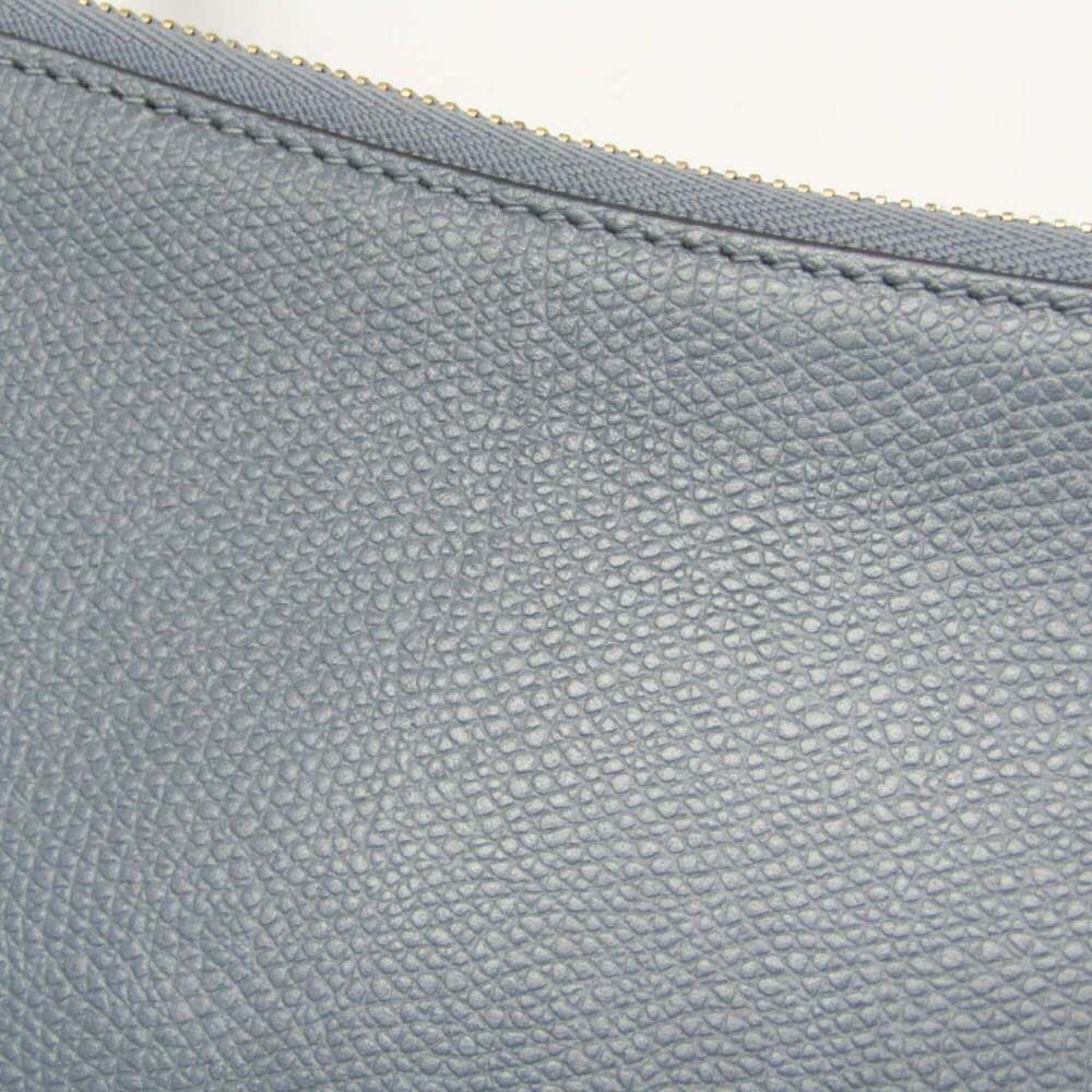 CHRISTIAN DIOR Blue Leather Shoulder Bag - Picture 8 of 16